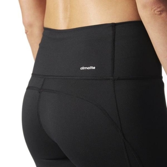 Women's Adidas Performance Mid Rise 3/4 Tights - Picture 5 of 8